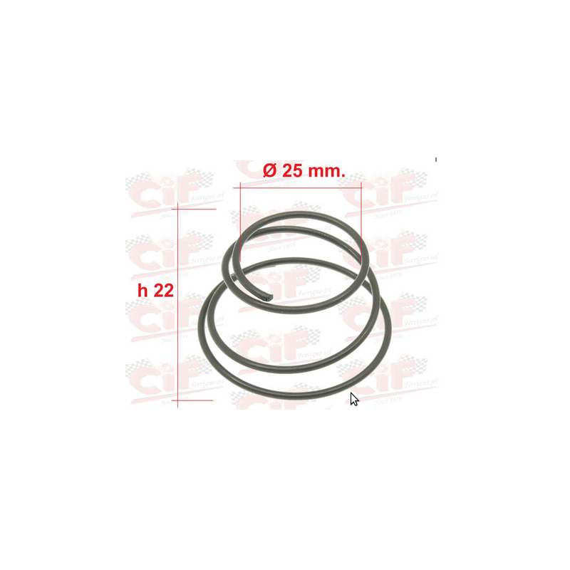 MOLLA INGRANAGGIO AVVIAMENTO VESPA PX - PE-PXE ARCOBALENO - T5 - VESPA COSA