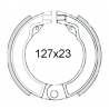 GANASCE FRENO POSTERIORI VESPA 125-150CC DAL 1951 AL1962 RUOTE DA 8"