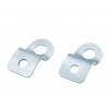 53258 - COPPIA PIASTINE FISSAGGIO TAMPONE SERBATOIO VESPA VN VM VL VB1