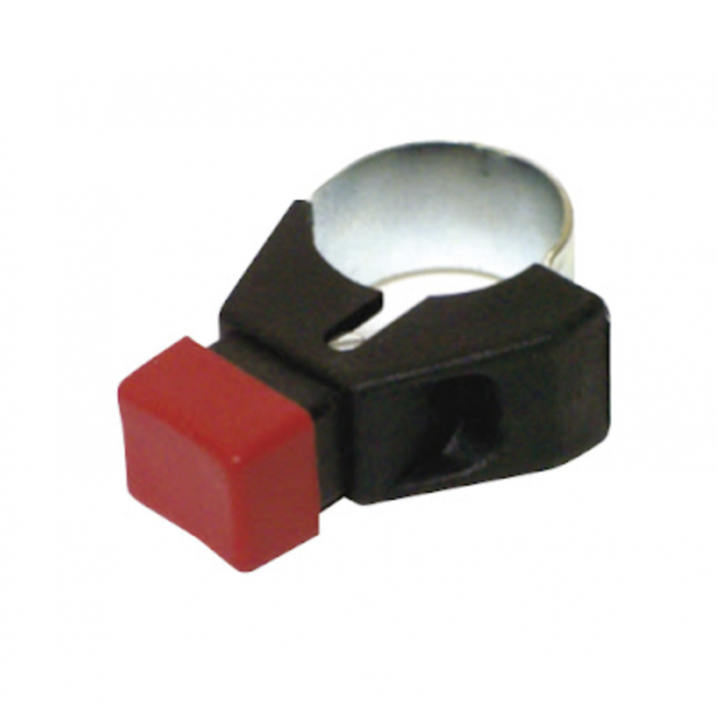 832147 - PULSANTE MASSA-STOP A FASCETTA PER MANUBRIO 22MM