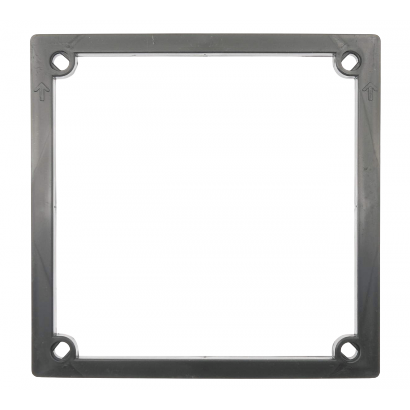 CORNICE TARGA IN PLASTICA NERA (ANTIURTO) PER TARGHE FINO AL 1998