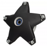 654442 - TAMBURO FRENO A DISCO ANTERIORE NERO VESPA PX TIPO QUARTZ