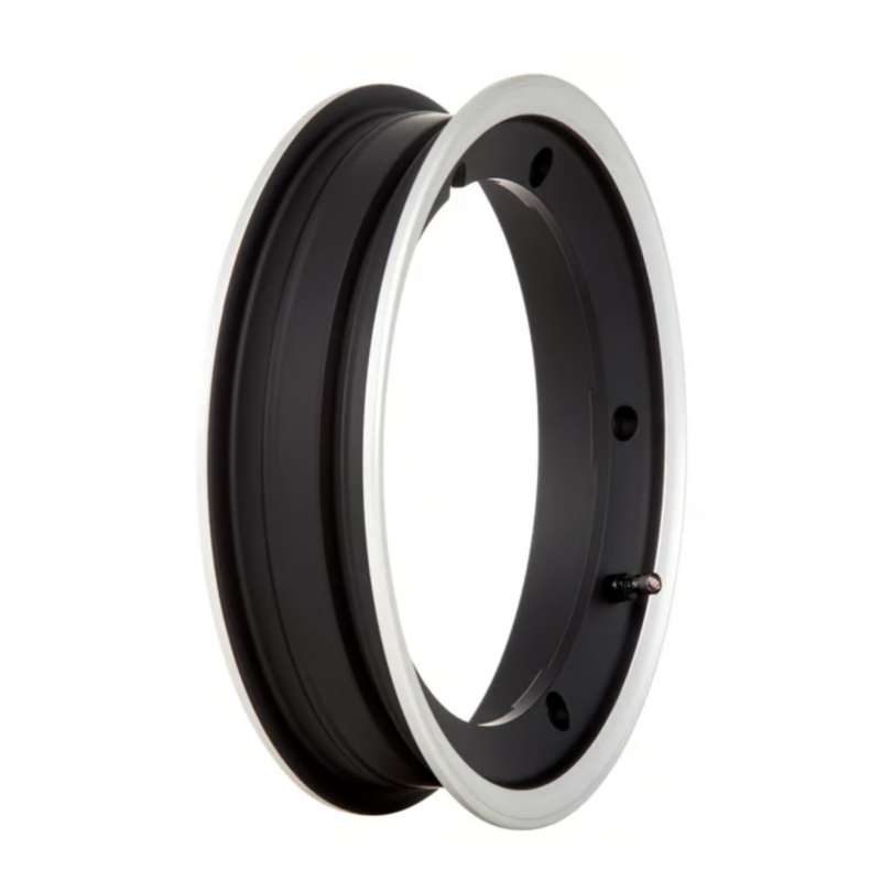 315793 - CERCHIO IN LEGA TUBELESS SIP 2.10-10 NERO CON BORDO GRIGIO