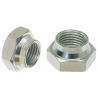 641128 - DADO ZINCATO DA CIANFRINARE M14x1.5 CHIAVE 22 FISSA TAMBURO RUOTA POSTERIORE APE 50 TUTTI MODELLI