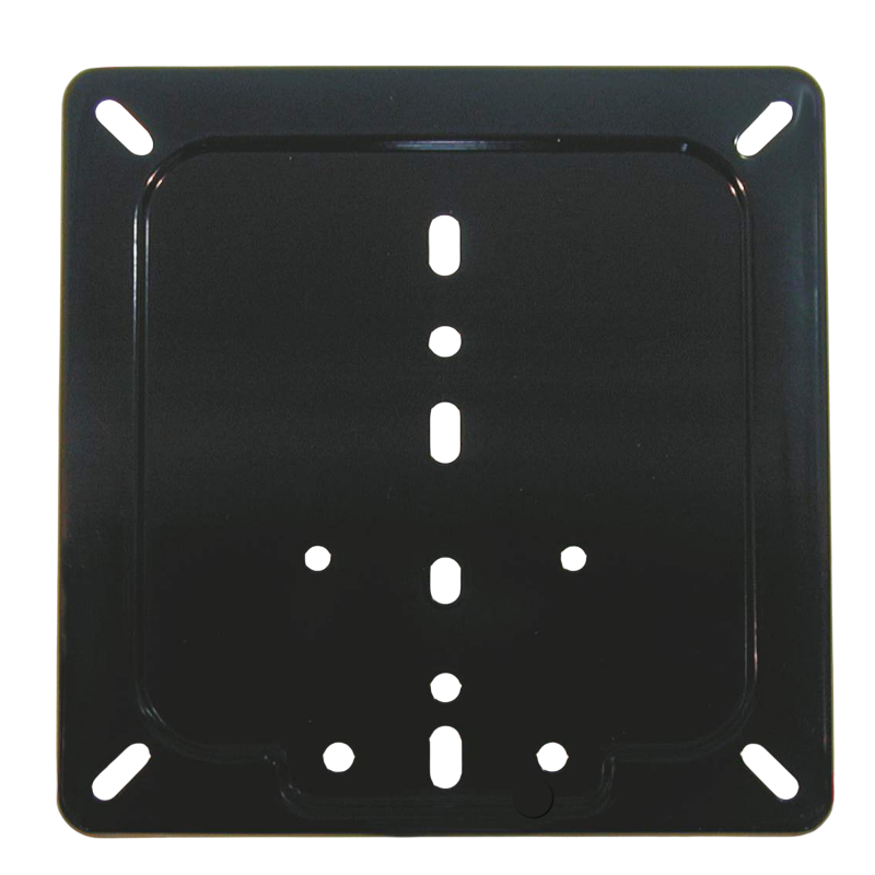 2904 - FONDO TARGA IN FERRO NERO PER TARGHE mm. 177