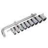 221184 - SET CHIAVI A BUSSOLO 1/2 DA 10mm A 24mm