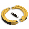 621725 - Ceppi freno BRAKE POWER per tamburo Ø 125 e larghezza 17 mm