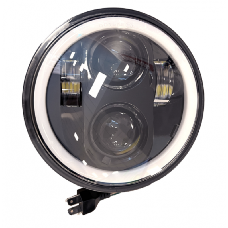 482155 - FANALE COMPLETO ANTERIORE EVOK IRON LED VESPA PK DISEGNO PX