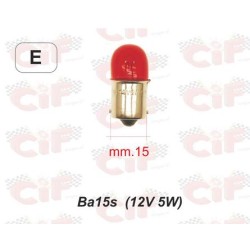 LAMPADINA BA15s 12V-5W...